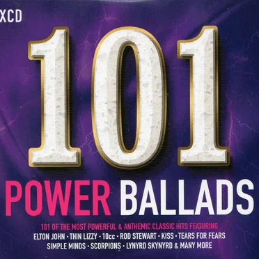 101 Power Ballads by Various Artists - album cover