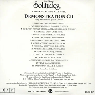 Demonstration CD