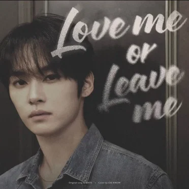 Love me or Leave me (Lee Know) by Stray Kids - album cover