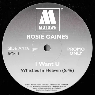 I Want U by Rosie Gaines - album cover