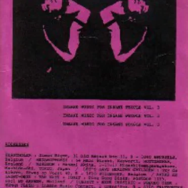Insane Music for Insane People, Vol. 3 by Various Artists - album cover