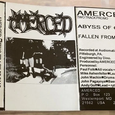 Two Track Promo by Amerced - album cover