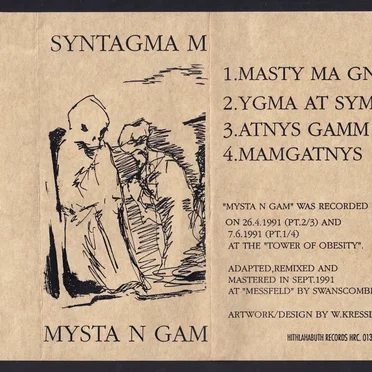 Mysta N Gam by Syntagma M - album cover