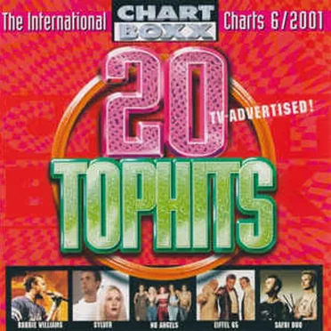 20 Tophits - The International Charts 6/2001 by Various Artists - album cover