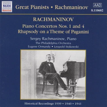 Piano Concertos Nos. 1 and 4 / Rhapsody on a Theme of Paganini