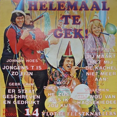 Helemaal te gek! 14 vlotte feestknallers by Various Artists - album cover
