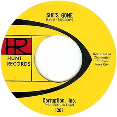 She's Gone / Somewhere by Corruption, Inc. - album cover