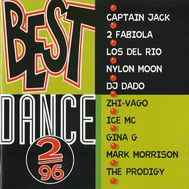 Best Dance 2/96 by Various Artists - album cover