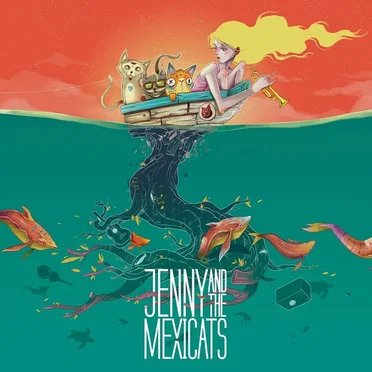 Open Sea/Mar abierto by Jenny and the Mexicats - album cover