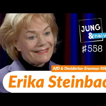 Jung & Naiv #558, „Erika Steinbach (AfD), Vorsitzende Desiderius-Erasmus-Stiftung“ by Tilo Jung - album cover