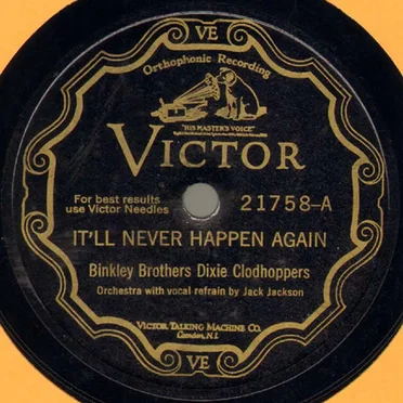 It'll Never Happen Again / All Go Hungry Hash House