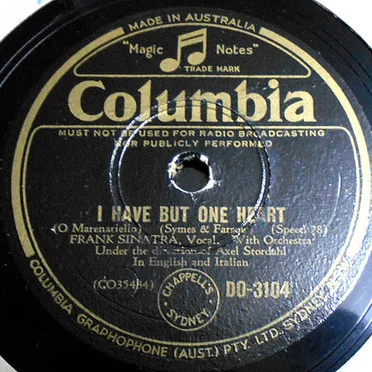 I Have but One Heart / It's All Up to You