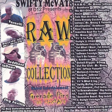 Grenade Pins: The Mixtape by Raw Collection - album cover