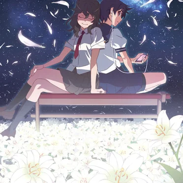 「花痕 -shirushi-」&「花物語」劇伴音楽集 其ノ貳&あとがたり by 羽岡佳 - album cover