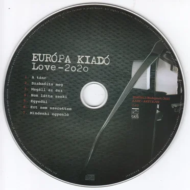 Love 2020 by Európa Kiadó - album cover