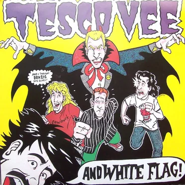 Hot Rails To Hell by Tesco Vee And White Flag - album cover