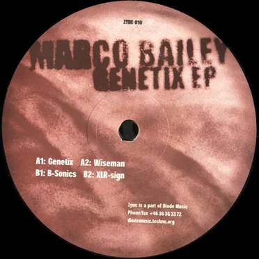 Genetix EP by Marco Bailey - album cover