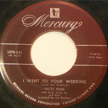 I Went to Your Wedding / You Belong to Me
