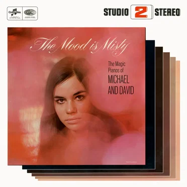 The Mood is Misty by The Magical Pianos of Michael and David - album cover