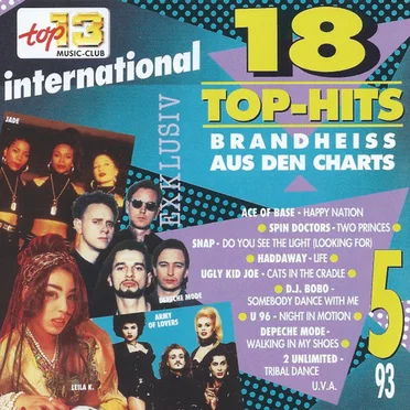 18 Top-Hits International 5/93 by Various Artists - album cover
