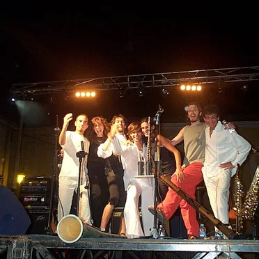 Amarok en el festival Albarock 2003