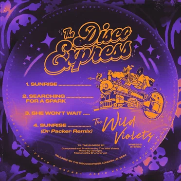 'Til The Sunrise EP by The Wild Violets - album cover