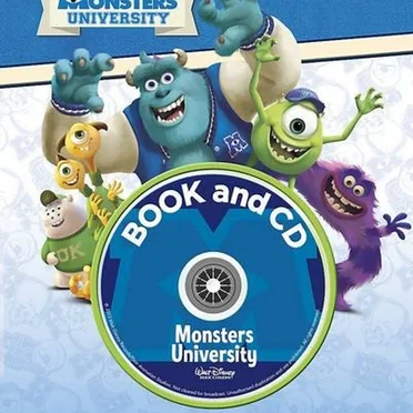 Monsters University Book and CD by [Disney] - album cover