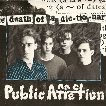 The Death of a Dictionary by Public Affection - album cover