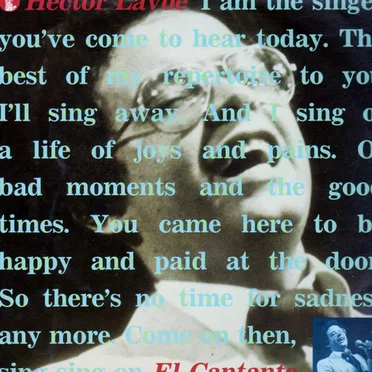 El cantante