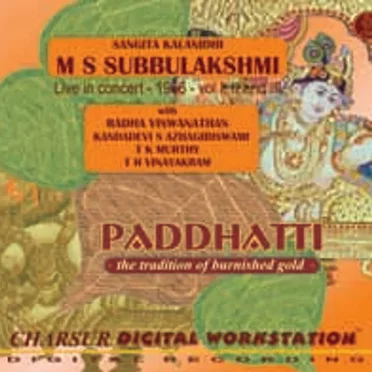 Paddhatti by M.S. Subbulakshmi - album cover