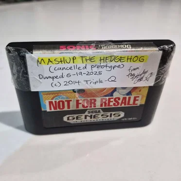Mashup the Hedgehog (2014 Cancelled Prototype Build)