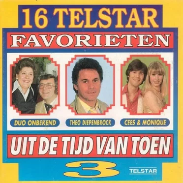 16 Telstar favorieten uit de tijd van toen, 3 by Various Artists - album cover
