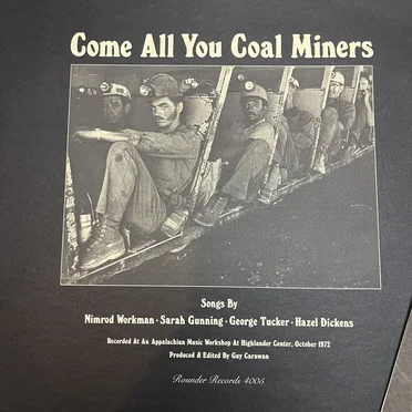 Come All You Coal Miners by Various Artists - album cover