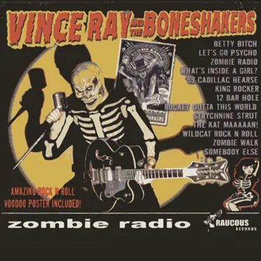 Zombie Radio by Vince Ray & the Boneshakers - album cover