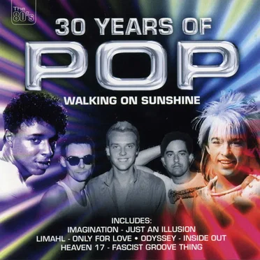 30 Years Of Pop - Walking On Sunshine by Various Artists - album cover