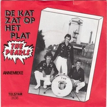 De kat zat op het plat / Annemieke by The Pearls - album cover