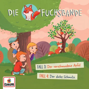 Die Fuchsbande, Folge 2: Fall 3: Der verschwundene Apfel / Fall 4: Der dicke Schmutz by Die Fuchsbande - album cover