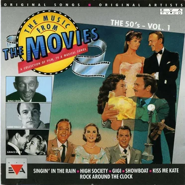 The Music From the Movies: The 50’s, Vol. 1 by Various Artists - album cover