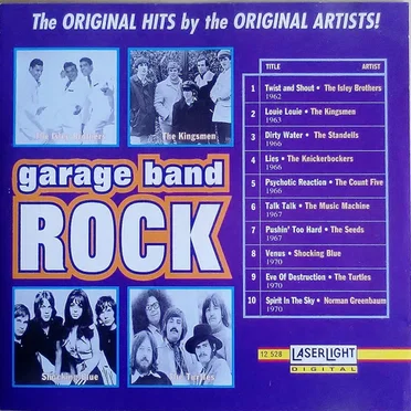 Garage Band Rock by Various Artists - album cover