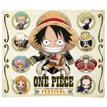 ONE PIECE キャラソンBEST “FESTIVAL” by Various Artists - album cover