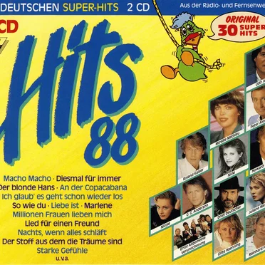 Hits ’88: Die deutschen Superhits by Various Artists - album cover