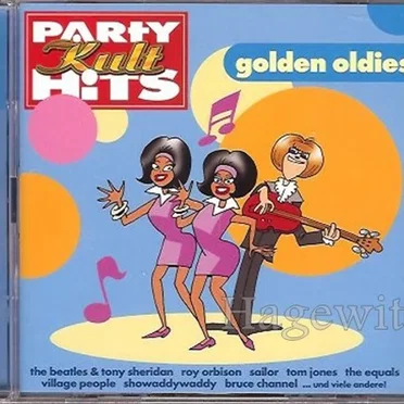 Party Kult Hits - Golden Oldies by Various Artists - album cover