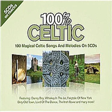 100% Celtic by Various Artists - album cover