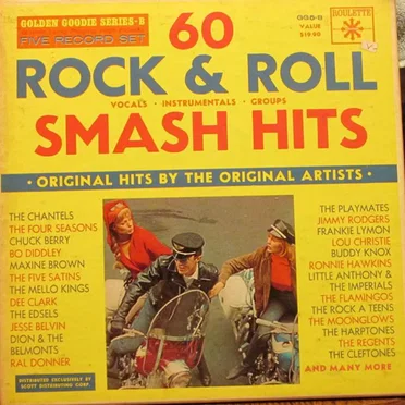 60 Rock & Roll Smash Hits-Golden Goodies Series B by Various Artists - album cover