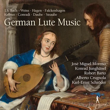 German Lute Music by Various Artists - album cover