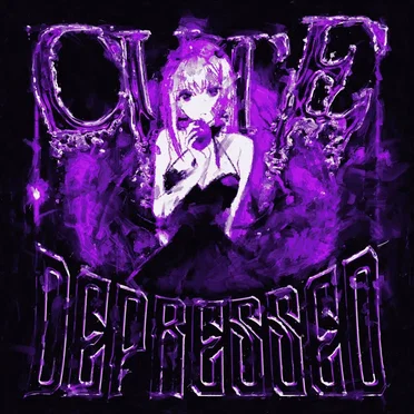 CUTE DEPRESSED by Dyan Dxddy - album cover