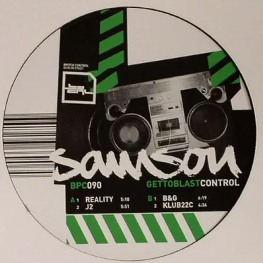 Getto Blast Control by Samson - album cover