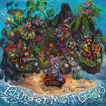 Island Of Misfit Grooves by Various Artists - album cover