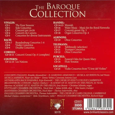 The Baroque Collection by Various Artists - album cover