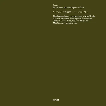 Draw me a soundscape in ASCII